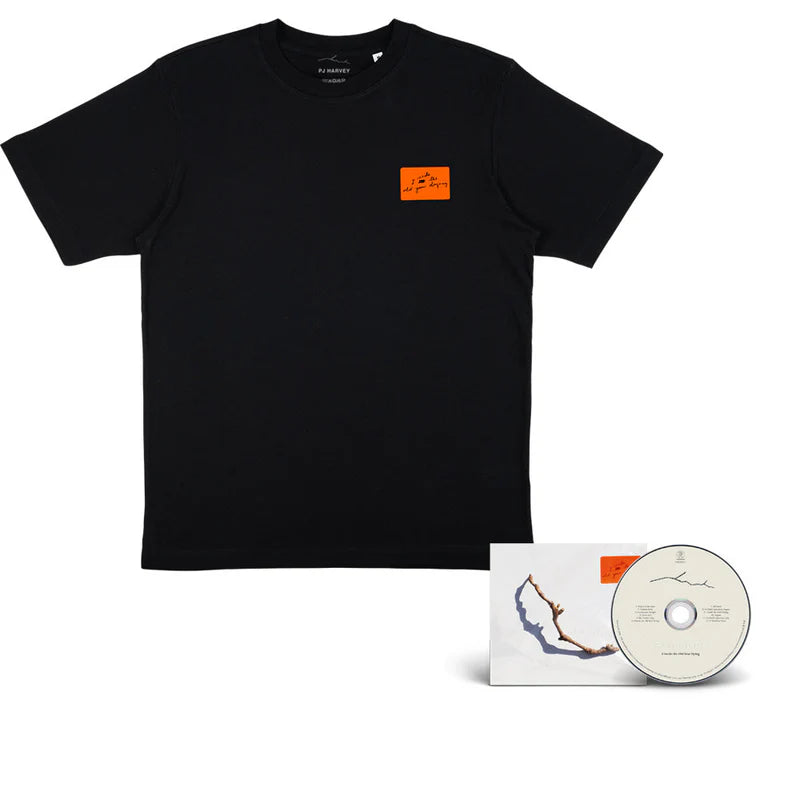 I Inside the Old Year Dying Black T-Shirt + Choice of Format