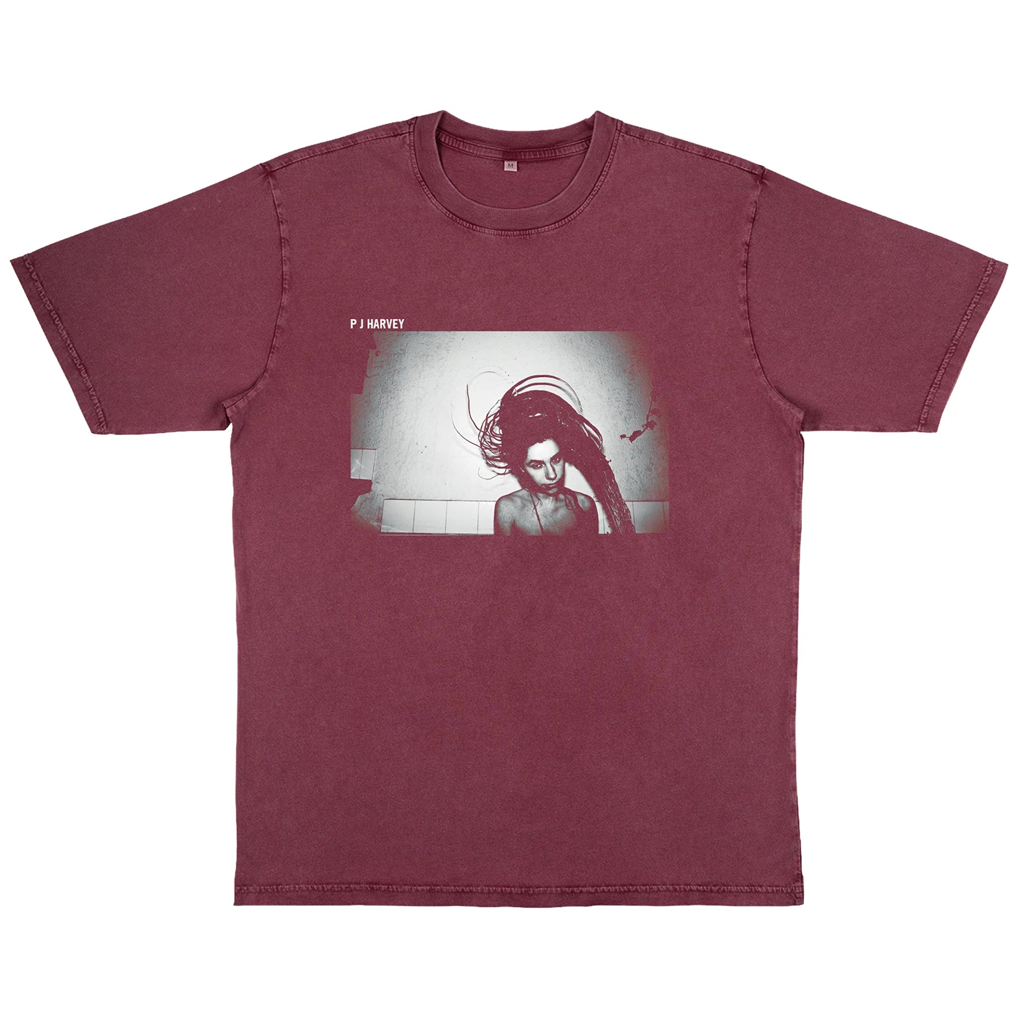 Rid of Me Stonewash Burgundy T-Shirt