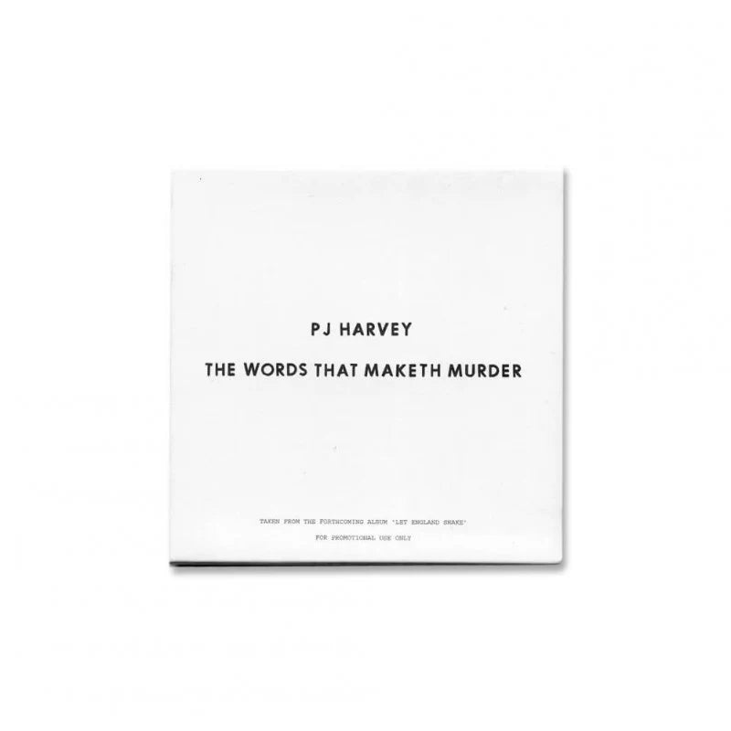 The Words That Maketh Murder (Promo CD)